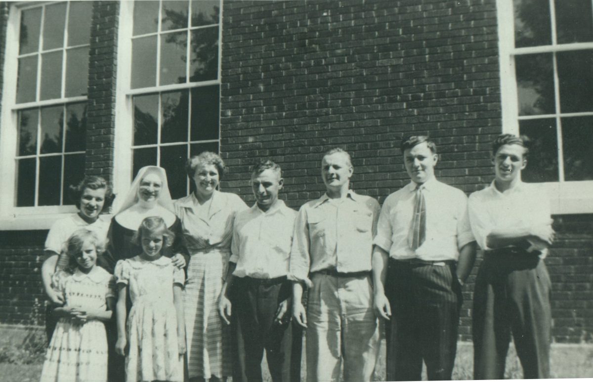 Vintage photograph of Aunties and Uncles