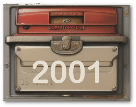 vintage mailbox front with the number 20021where client will pick up genealogy records gathered by Cathy Fett, My Heritage Hunter
